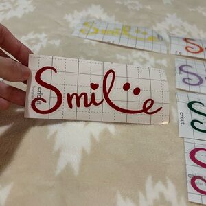 Smile Vinyl Decal 😊